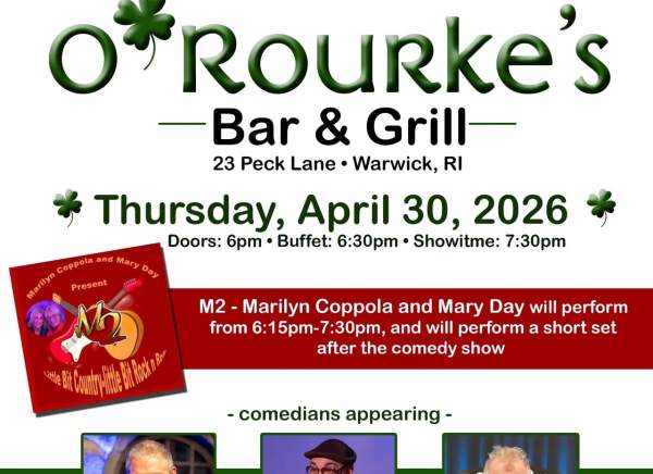 Dinner & Comedy Presented by John Perrotta's Comedy Factory