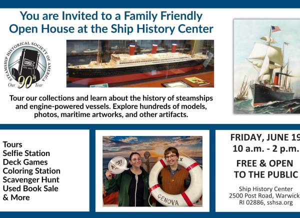 Open House at the Ship History Center