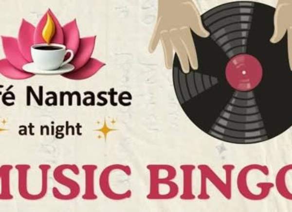 Music Bingo at Cafe Namaste
