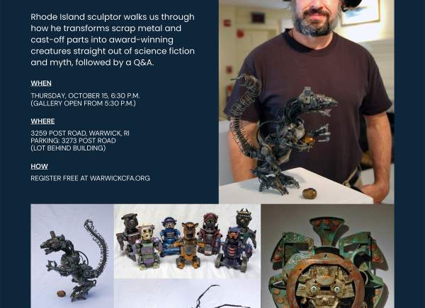 Artist Talk: Found Object Assemblage with Krzysztof Mathews