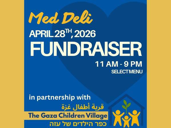 Med Deli Fundraiser for The Gaza Children Village