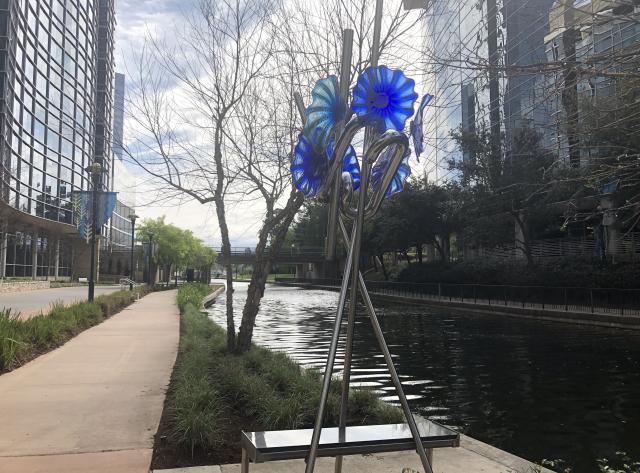 Caetano's Peace along The Woodlands Waterway