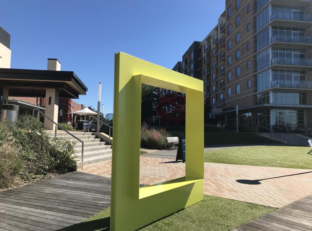 The Woodlands Wind-O Art Bench