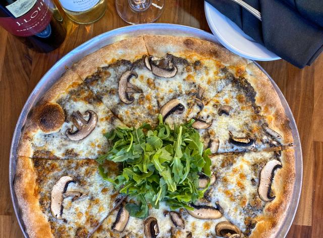 16” Truffle Mushroom Pizza for $20