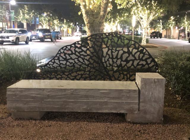 Art Bench: Quercus