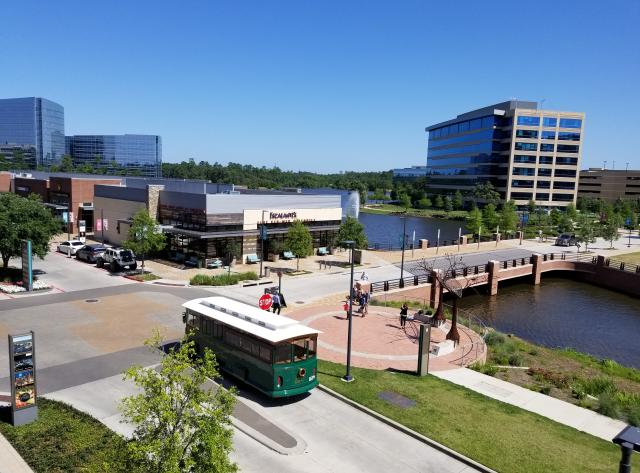 The Woodlands Waterway Trolley - Hughes Landing