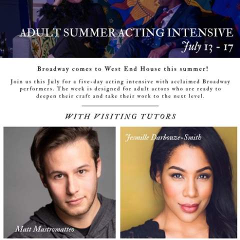Adult Summer Acting Intensive