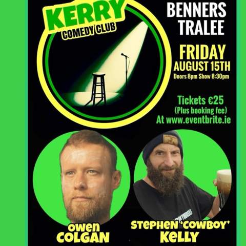 Owen Colgen and Stephen Cowboy Kelly