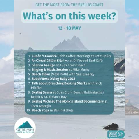 What's On This Week - Skellig Coast