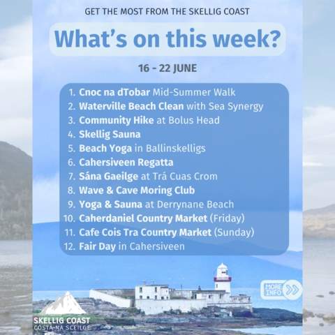 What's On This Week - Skellig Coast