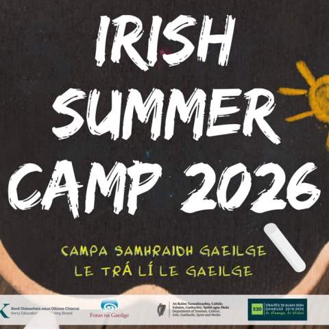 Campa Samhraidh Gaeilge le Trá Lí le Gaeilge