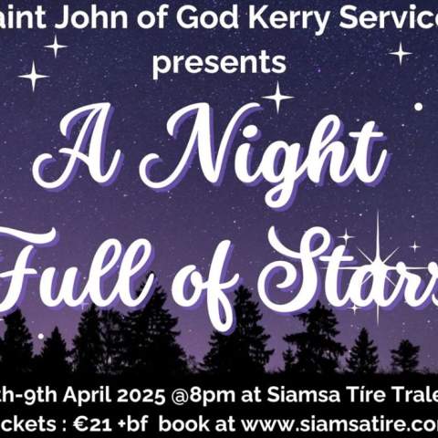 A Night Full of Stars presented by Saint John of God Kerry Services