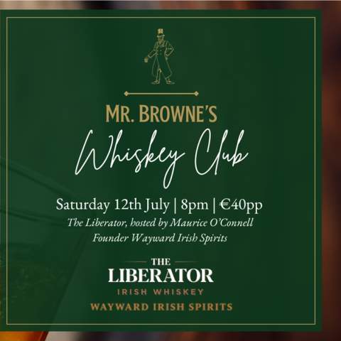 Mr. Brownes Whiskey Club at Great Southern Killarney with Liberator