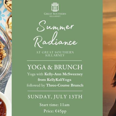 Summer Yoga & Brunch at Great Southern Hotel with Kellykaliyoga