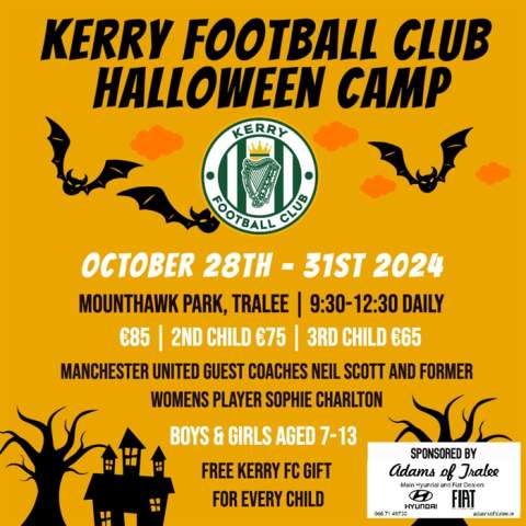 Kerry FC Halloween Camp 2024