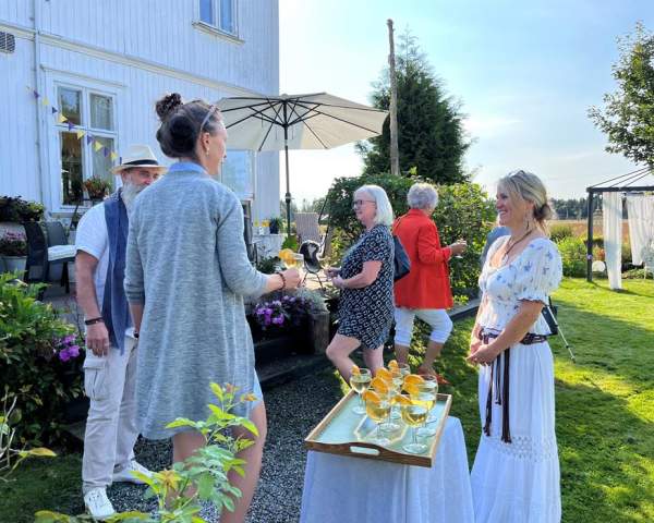 Dagstur gruppe til håndverksruta i Rakkestad