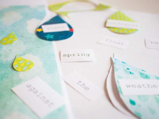 Gweithgareddau hunanarweinedig ‘Here in this spring’