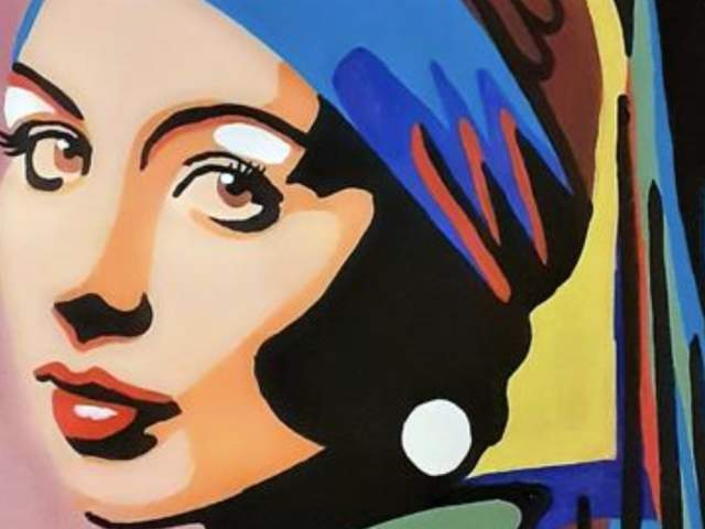Paint Girl With A Pearl Earring at Moxy Bristol