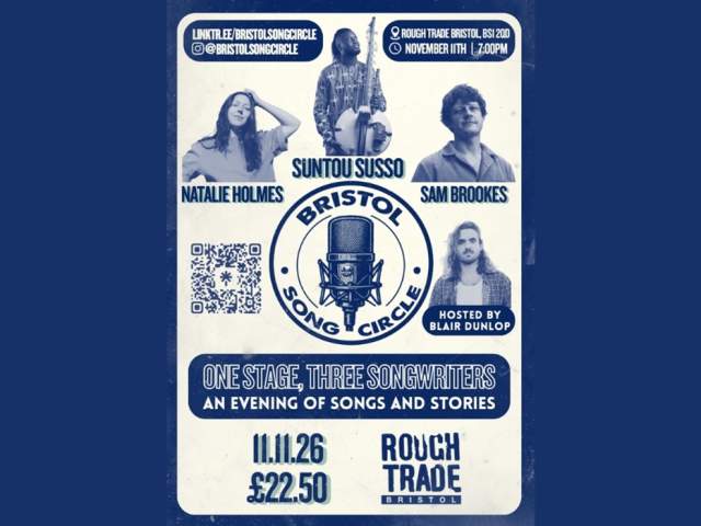 Bristol Song Circle: Suntou Susso, Natalie Holmes, Sam Brookes + Blair Dunlop at Rough Trade