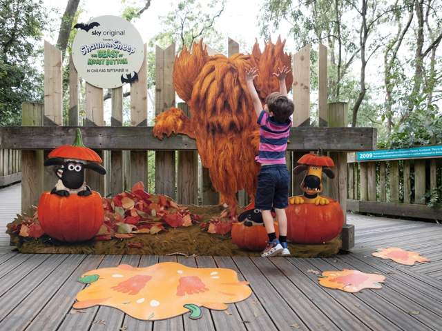 Shaun the Sheep; The Beast of Mossy Bottom Trail at Bristol Zoo Project