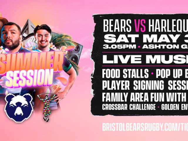 Bristol Bears v Harlequins at Ashton Gate Stadium