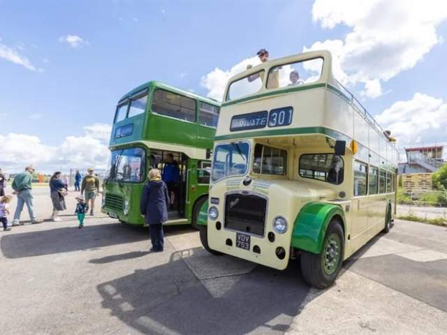 Vintage Bus Day at Aerospace Bristol