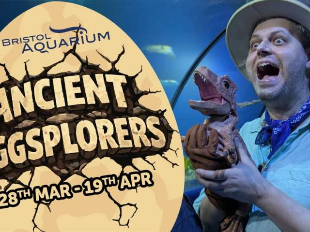 Ancient Eggsplorers at Bristol Aquarium