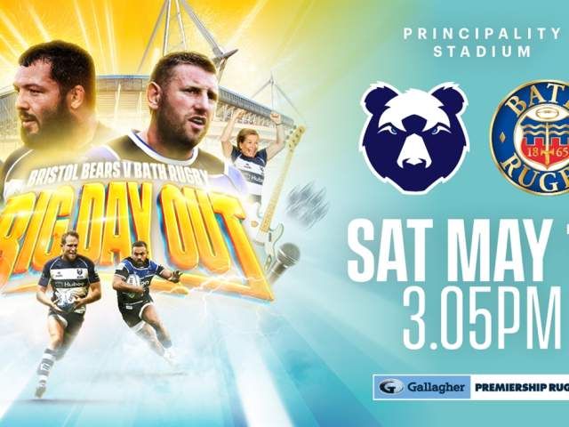 Bristol Bears v Bath Rugby at Principality Stadium