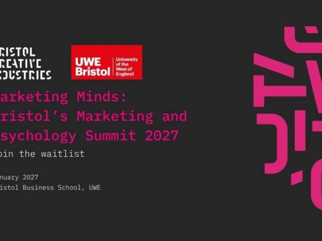 Marketing Minds: Bristol’s Marketing and Psychology Summit 2027