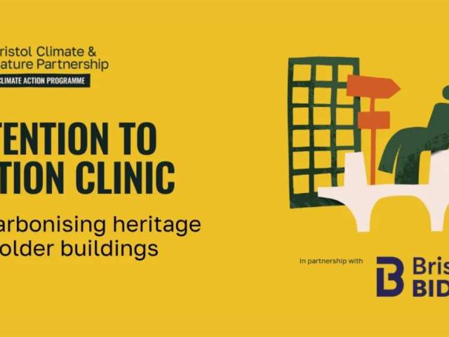 Intention to Action Clinic: Decarbonising Old and Heritage Buildings