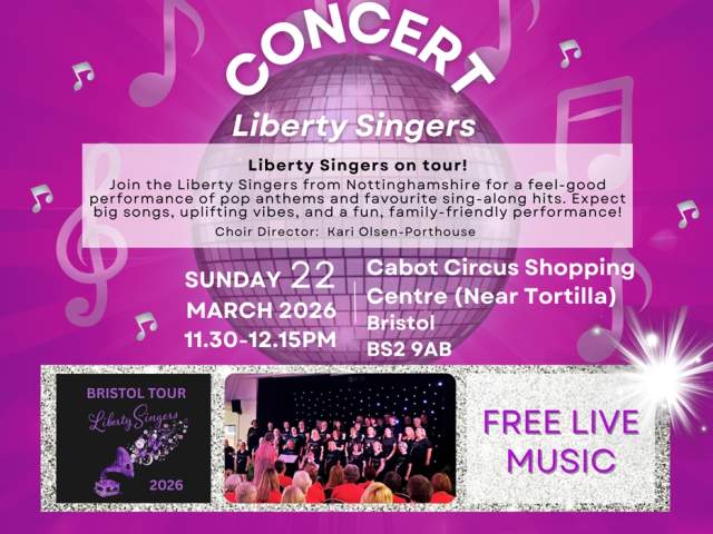 Liberty Singers at Cabot Circus