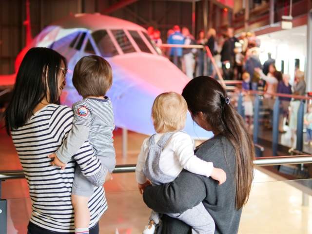 Mother's Day Sunday Lunch Under Concorde at Aerospace Bristol