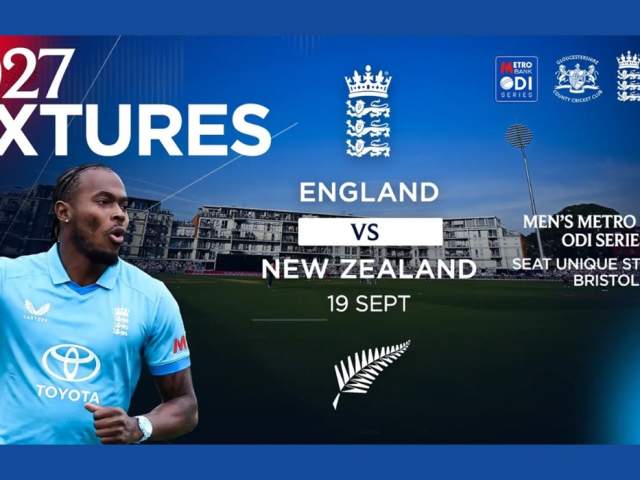 England vs New Zealand - ODI at Seat Unique Stadium