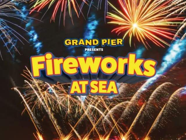 Fireworks at Sea at The Grand Pier