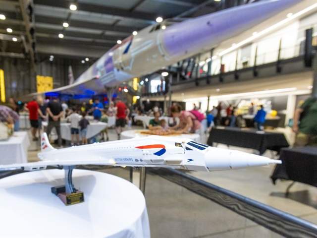 Supersonic Brick Show at Aerospace Bristol