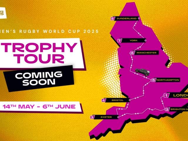 Women's Rugby World Cup Trophy Tour