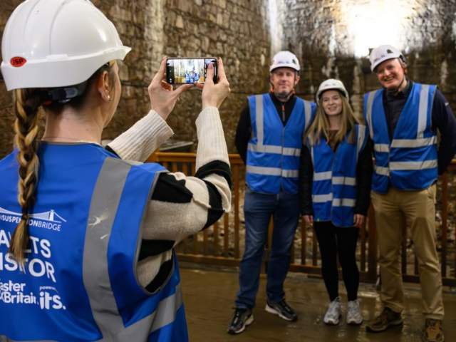 Hard Hat Tour at Clifton Suspension Bridge Museum