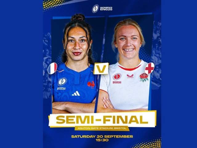 Semi Final 2 - France v England - Women's Rugby World Cup 2025  at Ashton Gate