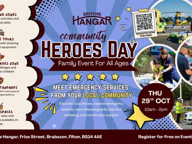 Community Heroes Day at Spitfire Hangar