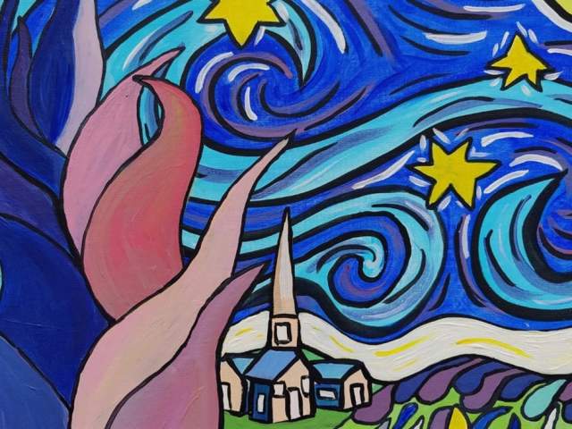 Sip and Paint Van Gogh In Pop Art at Mercure Bristol Grand Hotel