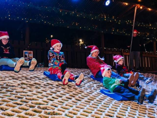 Twilight Tobogganing at Mendip Activity Centre