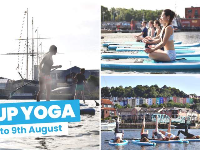 Bristol Balloon Fiesta SUP Yoga Paddle with SUP Bristol