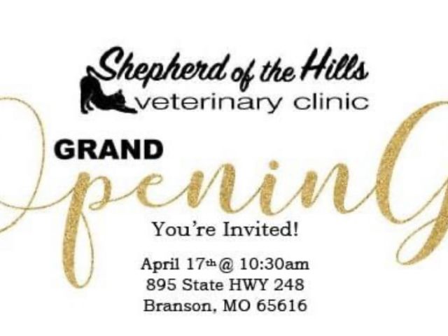 New Location of Shepherd of the Hills Veterinary Clinic - Ribbon Cutting