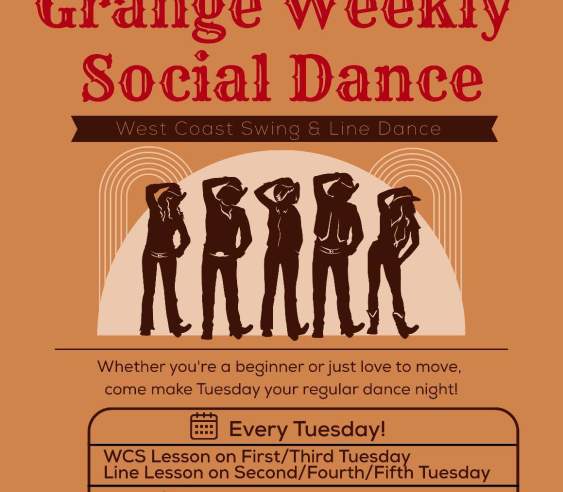 West Coast Swing and Line Dance Lessons and Social Dancing
