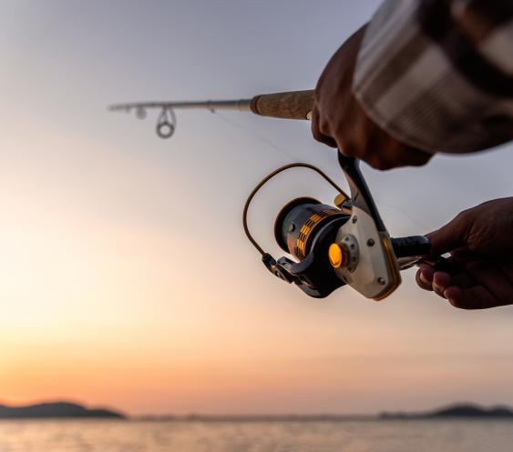 buy fishing pole munising mi Fish Lake