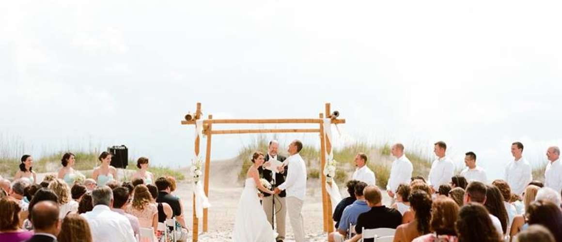 Beachside Wedding Ceremony