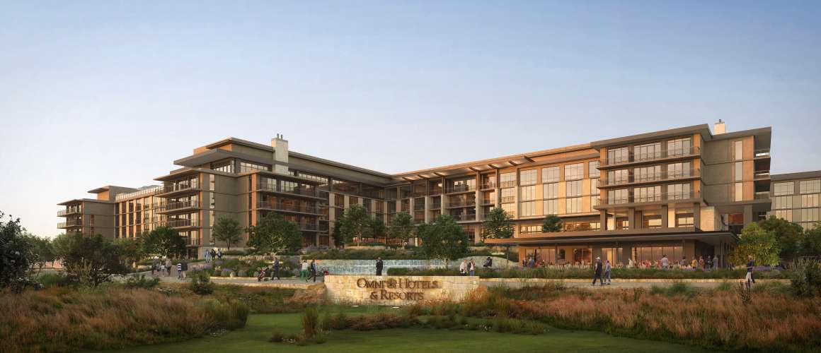 Omni PGA Frisco Resort Rendering, Front View