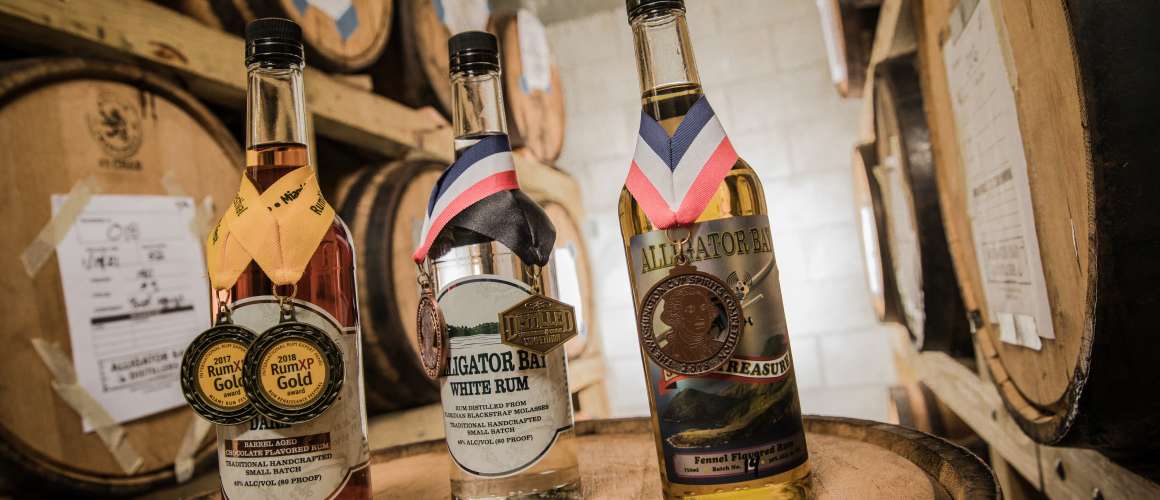 Alligator Bay Distiller's Award-Winning Rum