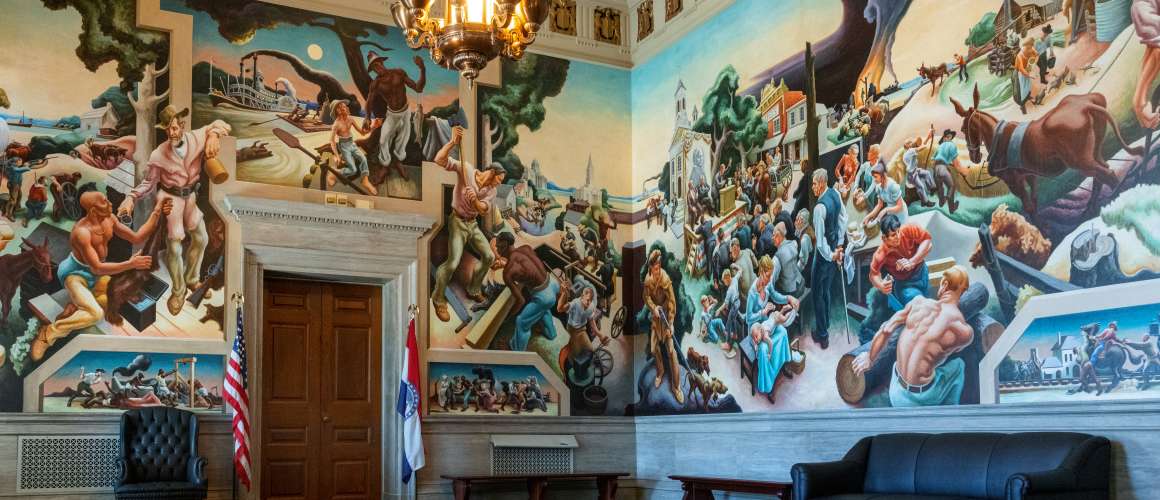 Thomas Hart Benton Murals
