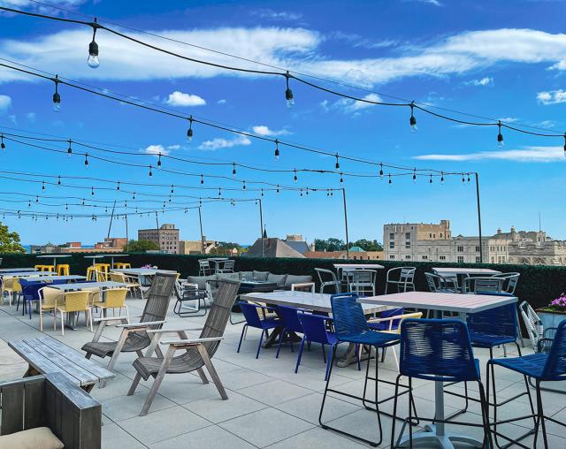 Crow's Nest Rooftop Bar | Kenosha, WI